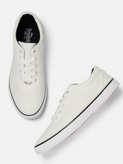 roadster white canvas shoes