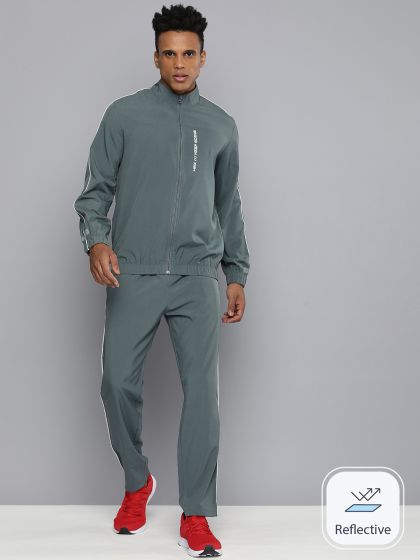 Buy HRX By Hrithik Roshan Men Solid Running Tracksuit Tracksuits