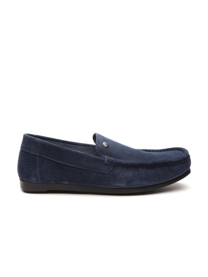 carlton london navy blue loafers