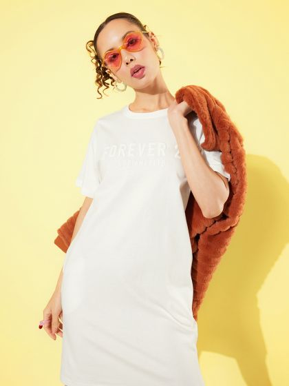 Graphic t shirt dress forever 21 sale