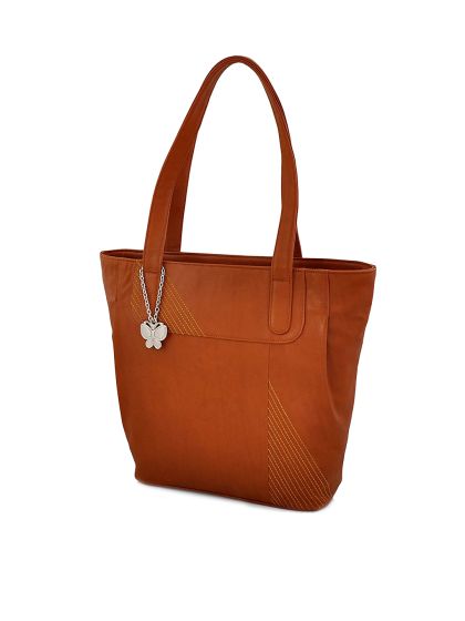 Buy Pez Dorado Brown Shopper Shoulder Bag Handbags for Women