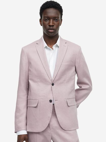 Unconstructed linen blazer best sale