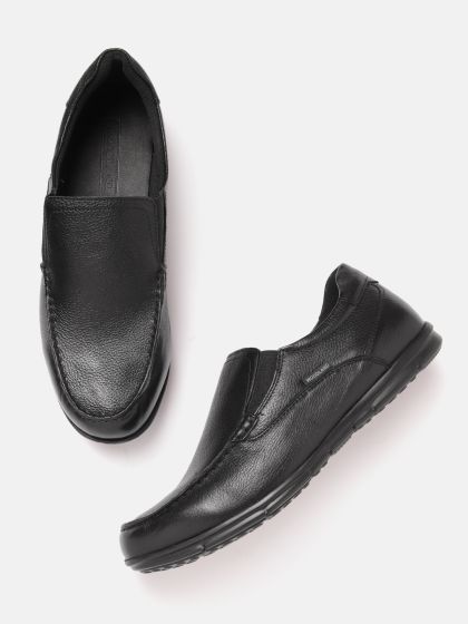 Woodland black loafers store
