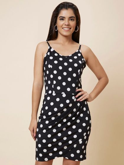Zalora polka shop dot dress