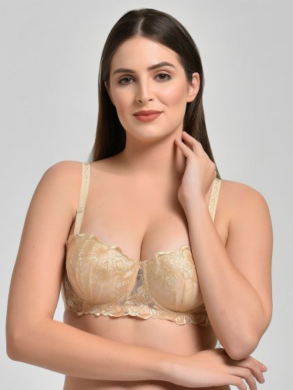 Buy Lady Lyka Nude Coloured Solid Non Wired Non Padded T Shirt Bra