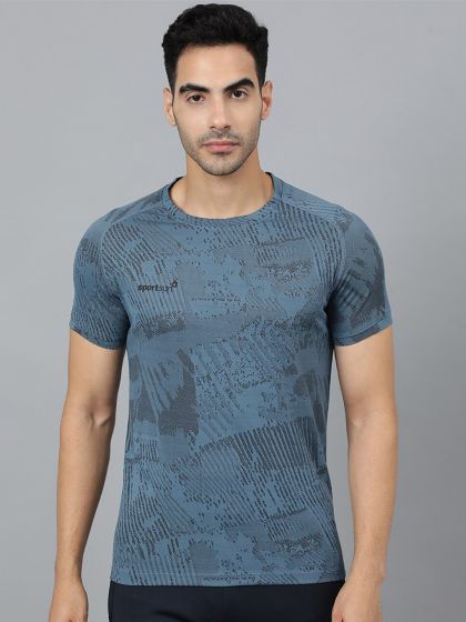 Buy SPORT SUN Round Neck Short Sleeves T Shirt Tshirts for Men