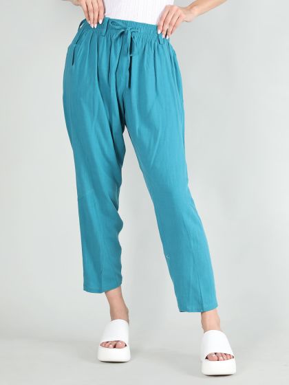Next parallel linen trousers online