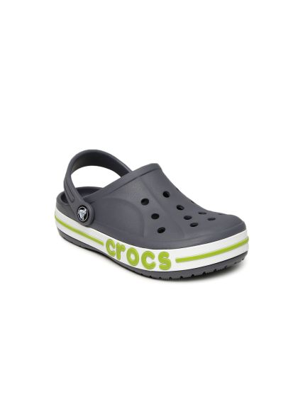 Buy Crocs Unisex Charcoal Grey Solid 