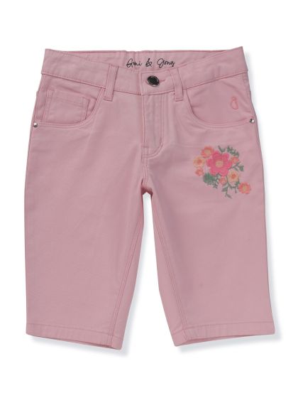 Girls cotton capris online