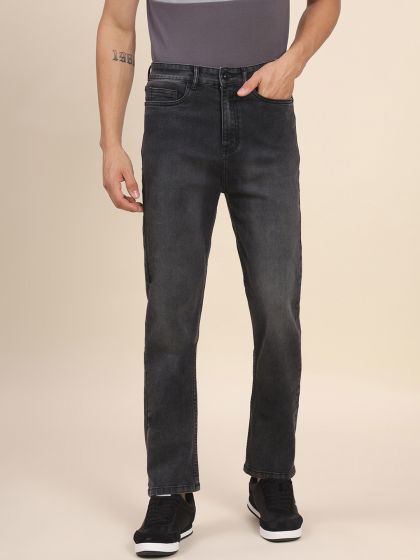 Dennis Lingo Men Clean Look Mid-Rise Straight Fit Jeans