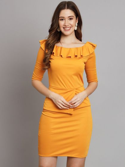 Zima leto yellow dress sale