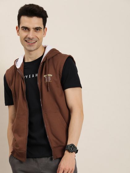 Hrx sleeveless hoodie new arrivals