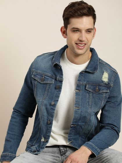 Forever 21 ripped jean jacket discount