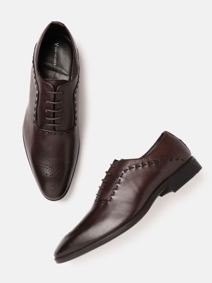 Buy Van Heusen Men Textured Slip On Formal Shoes Formal Shoes