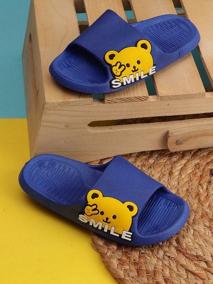 Buy H M Boys Printed Pool Slides Flip Flops for Boys 23879882