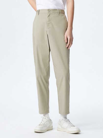 BASICS Casual Trousers  Buy BASICS Slim Fit Carbon Navy Blue Structure  Trousers Online  Nykaa Fashion