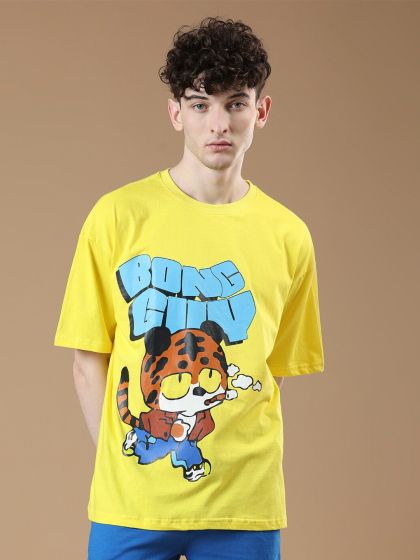 Buy Free Authority The Simpsons Graphic Printed Cotton T Shirts