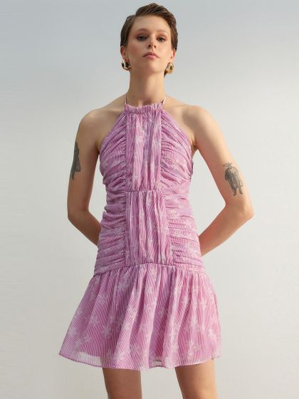 Kaori floral hotsell sequins formal dress