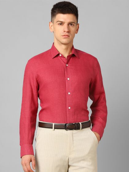 Buy Louis Philippe Permapress Men's Regular Fit Formal Shirt