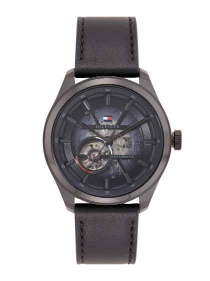 Tommy hilfiger 2025 genuine leather watch