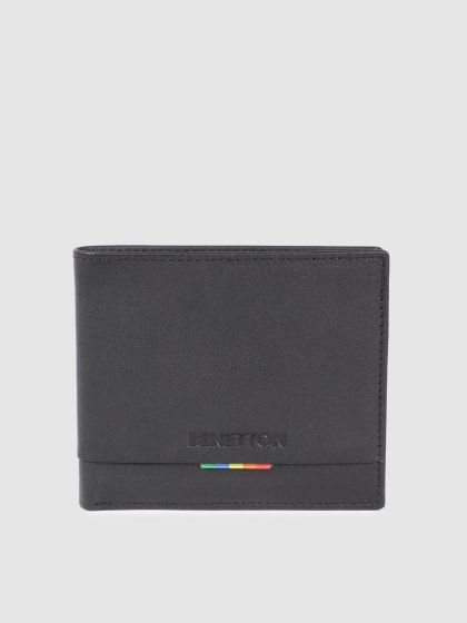 Buy United Colors Of Benetton Men Leather Two Fold Wallet