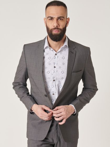 Buy Peter England Elite Solid Blazer & Trousers Suit - Suits for Men  22769272