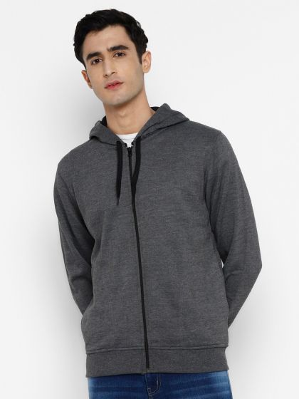 Buy Alan Jones Typography Printed Hooded Pullover Sweatshirt