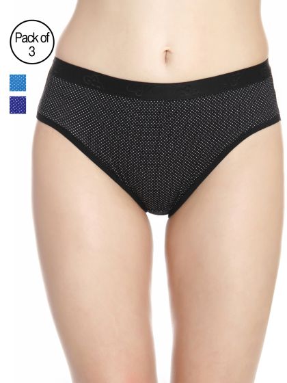 Buy Leading Lady Women Pack Of 6 Assorted Hipster Briefs Aaira - Briefs for  Women 5968817