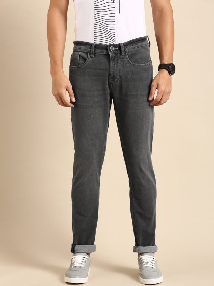 Buy Being Human Men Slim Fit Mildly Distressed Heavy Fade