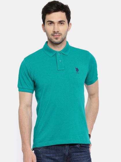 us polo t shirts myntra