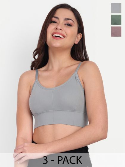 Buy POOJA RAGENEE Pack Of 2 Full Coverage Non Padded Everyday T Shirt - Bra  for Women 23459882
