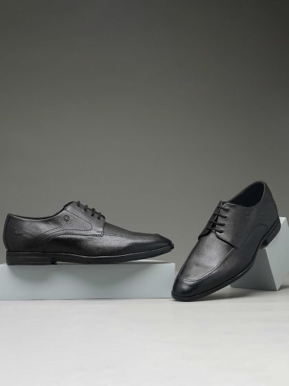 Buy Bata Men Black Ambassador Leather Brogue Formal Shoes Formal
