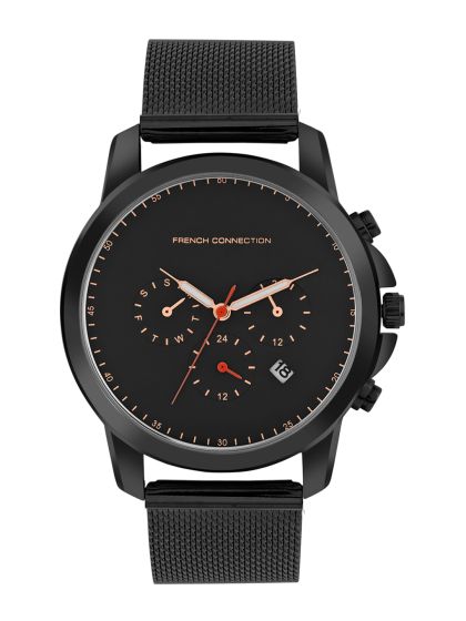 Buy Armani Exchange Men Silver Toned Dial Chronograph Watch AX2506