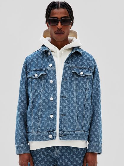 H&m Loose Fit Hooded Canvas Jacket