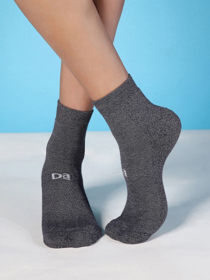 Neverquit Socks Combed Cotton Padded Crew Socks