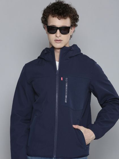 Buy Royal Enfield Stand Collar Windcheater Biker Jacket Jackets