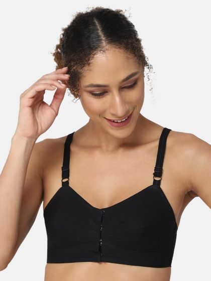 Buy NAIDU HALL Non Padded Full Coverage Pure Cotton Everyday Bra With All  Day Comfort - Bra for Women 24490480