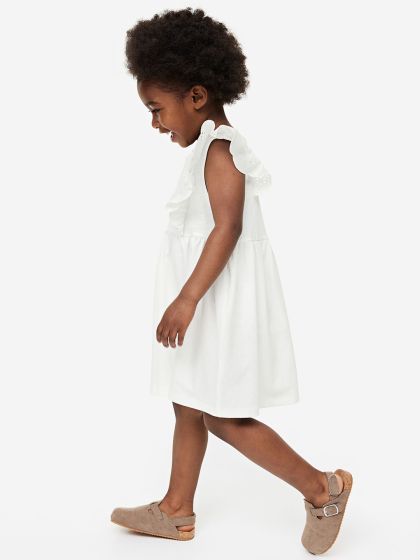 Little girls black 2025 and white dresses
