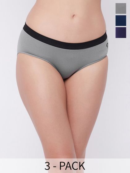 Buy Calvin Klein Underwear Women Mid Rise Solid Hipster QF6867ADFSS - Briefs  for Women 24239692