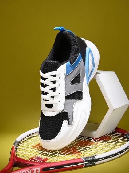 Buy FILA Men White Colourblocked High Tops Jess Sneakers Casual