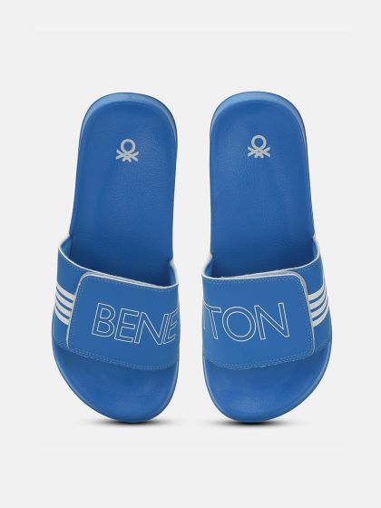 Buy Red Tape Men Black Solid Rubber Sliders Flip Flops for Men