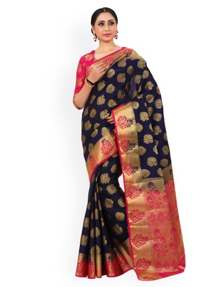 Buy Varkala Silk Sarees Green & Yellow Silk Blend Colourblocked Kanjeevaram Saree - Sarees for Women 6515226 | Myntra Buy Varkala Silk Sarees Green & Yellow Silk Blend Colourblocked Kanjeevaram Saree - Sarees for Women 6515226 | Myntra