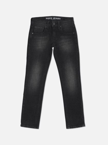 Buy Pepe Jeans Boys Printed Slim Fit Stretchable Jeans Jeans for