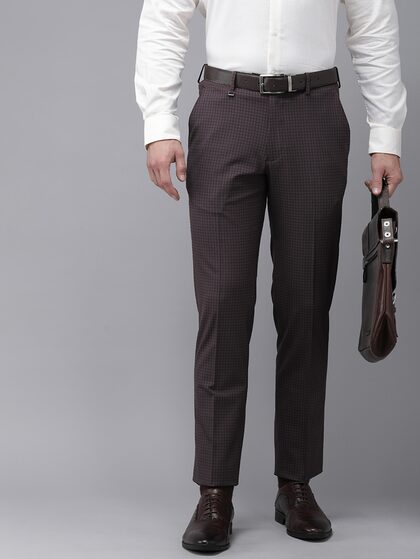 Buy Arrow Hudson Tailored Fit Autoflex Trousers - NNNOW.com-demhanvico.com.vn