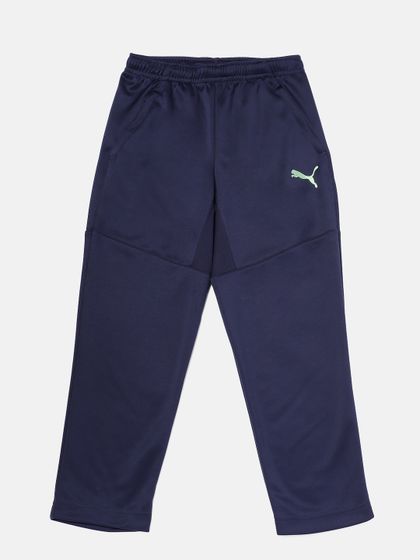 navy blue puma sweatpants