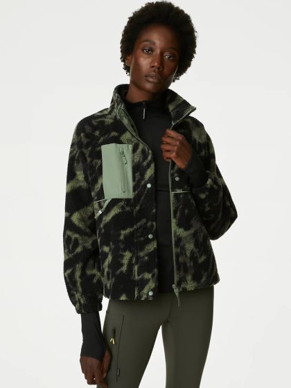 Longline camo jacket best sale womens