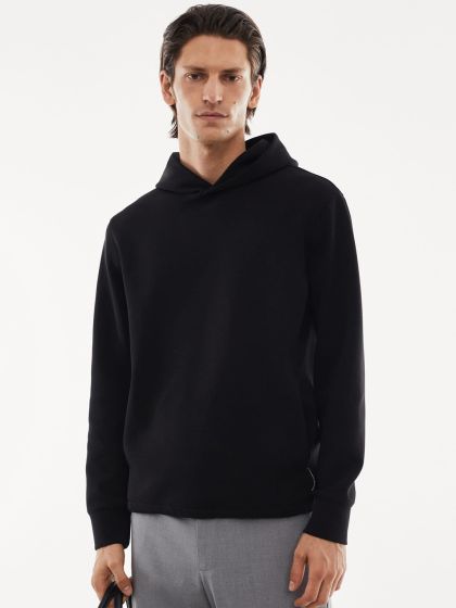 Downtown pullover sherpa hoodie sales