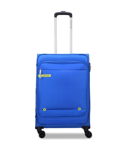 Buy VIP ZAPPER STROLLY 55 360 Purple Textured Cabin Trolley
