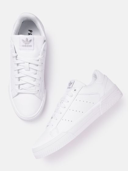 Womens white adidas pumps on sale