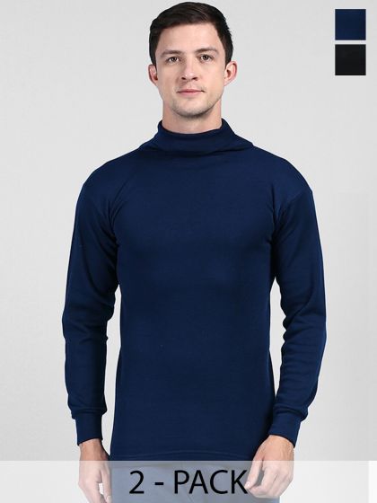 Buy Lux Cottswool High Neck Wool Thermal Top Thermal Tops for